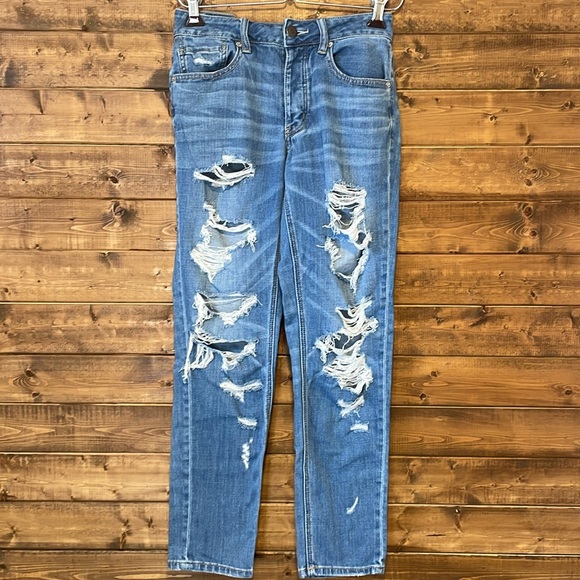 American Eagle Tomgirl jeans - Size 6 Regular - Picture 4 of 12